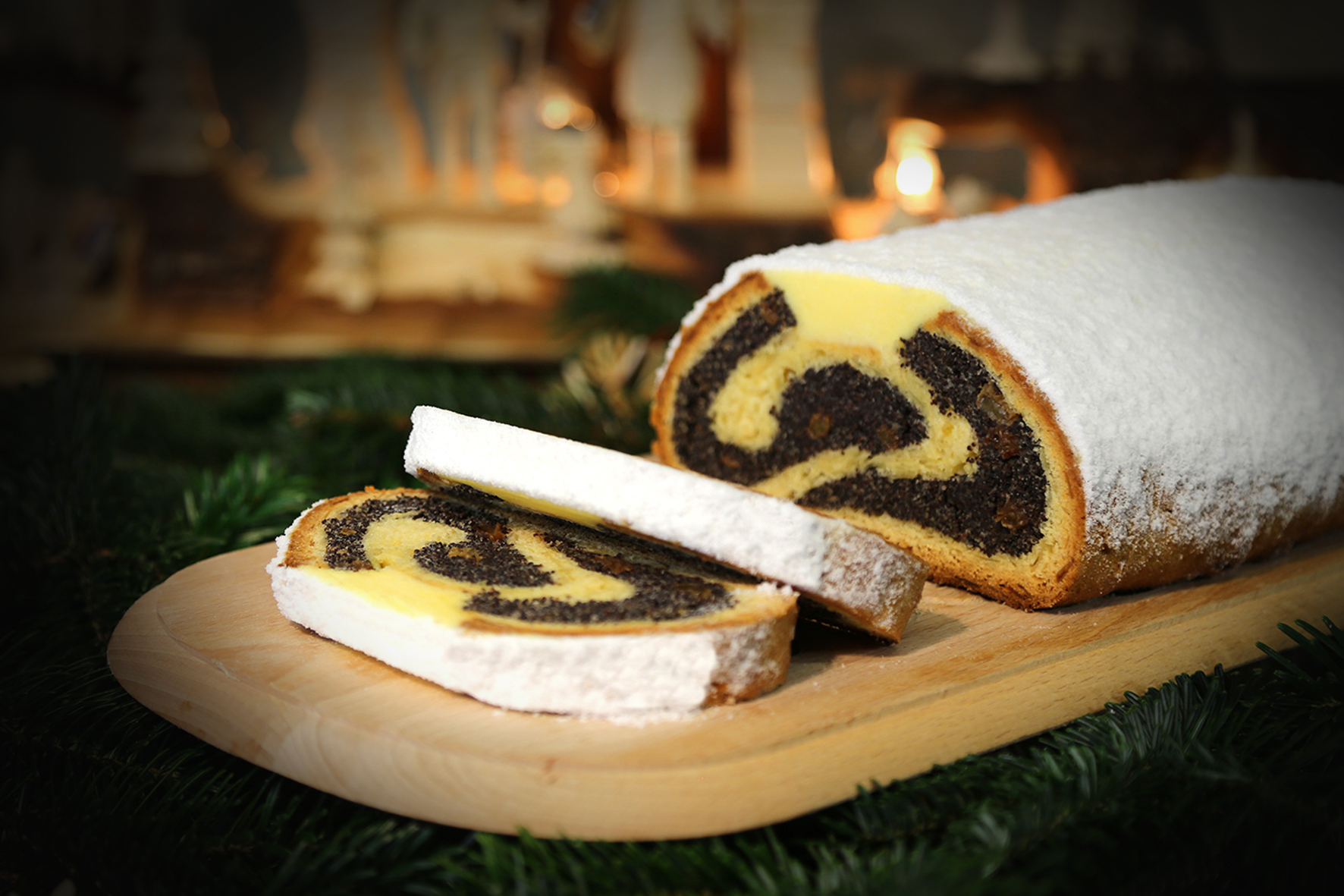 Original erzgebirgischer Mohnstollen