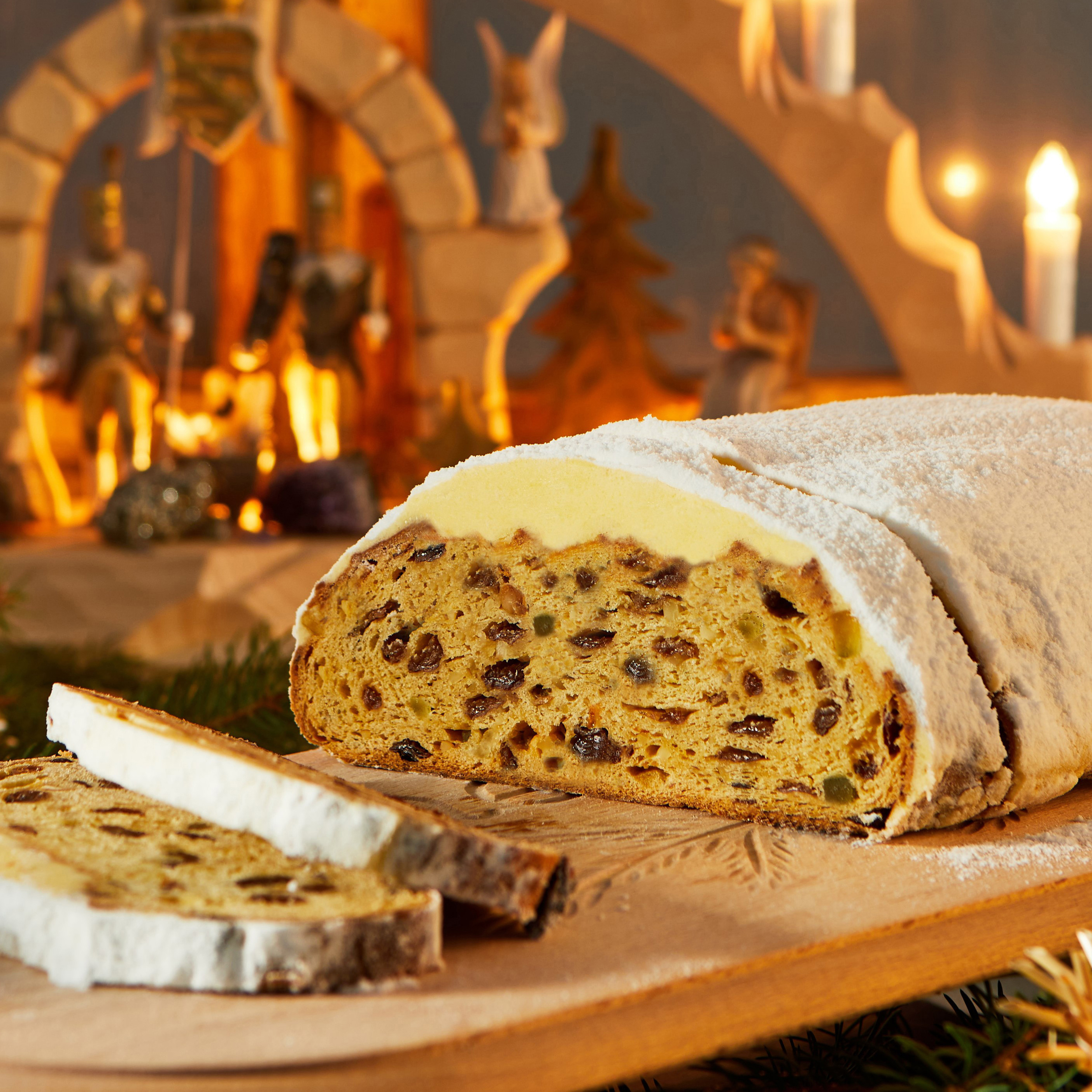 Original erzgebirgischer Butterstollen