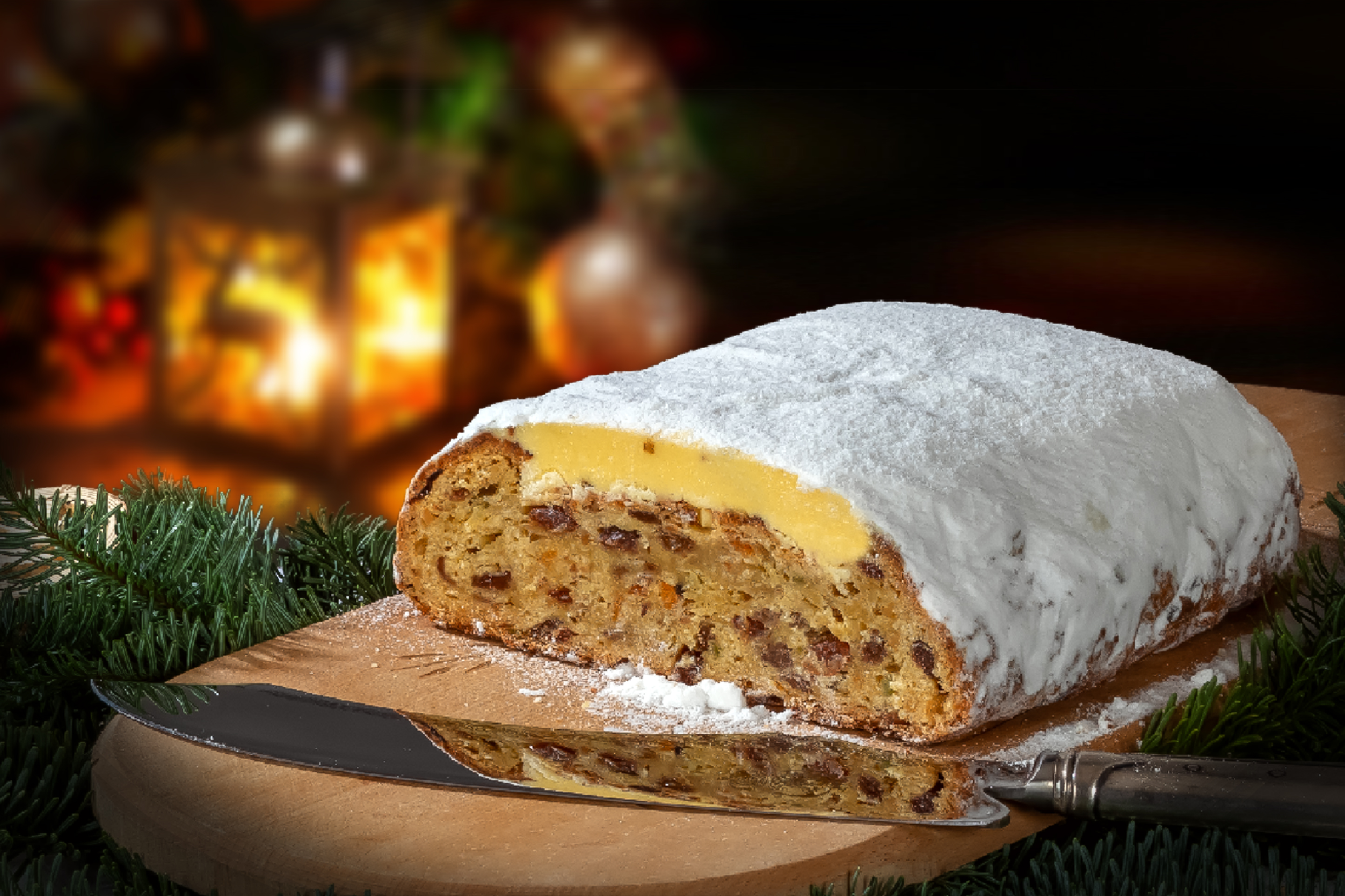 Original erzgebirgischer Butterstollen