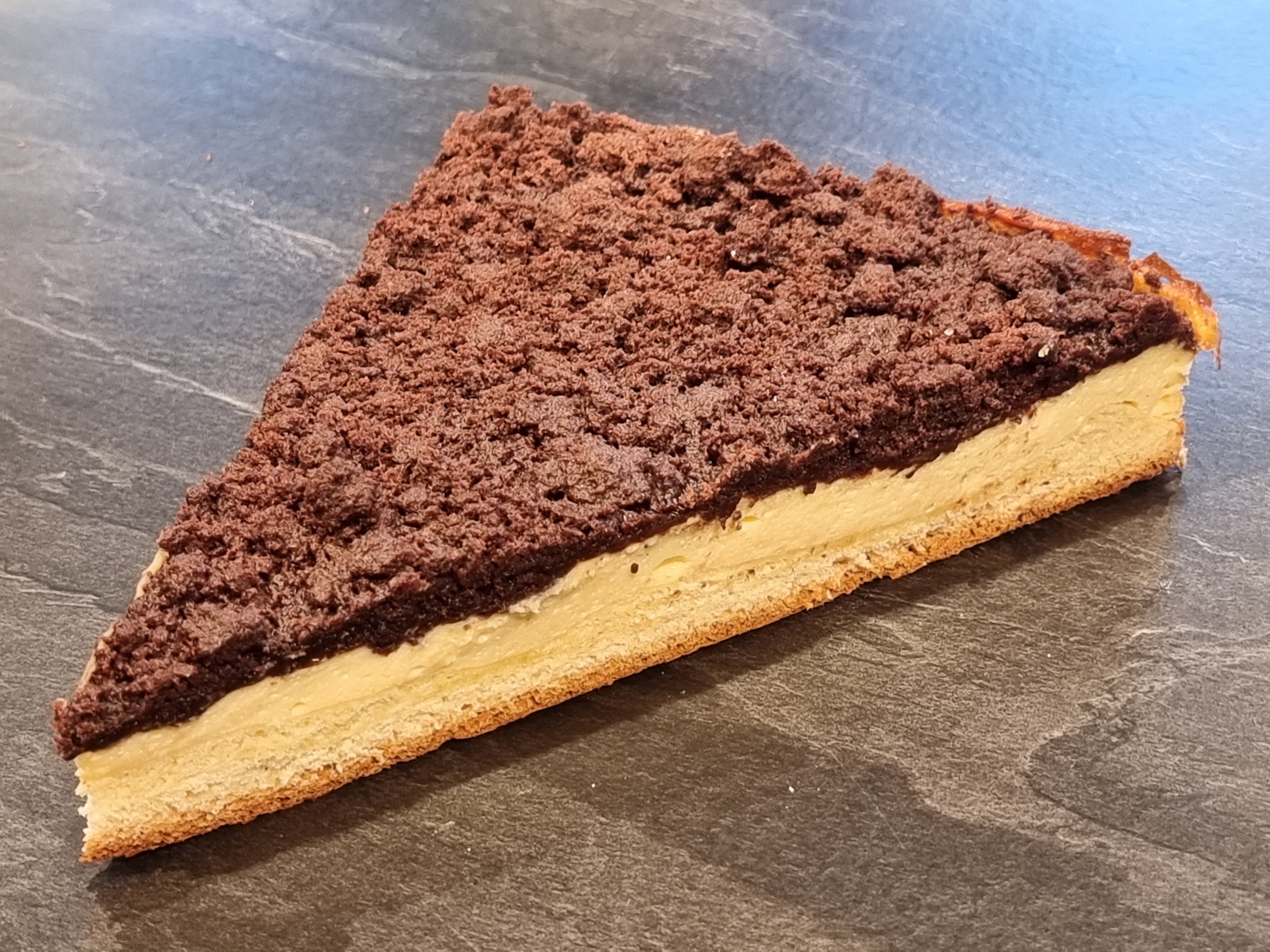 Kakaostreusel - Quarkkuchen